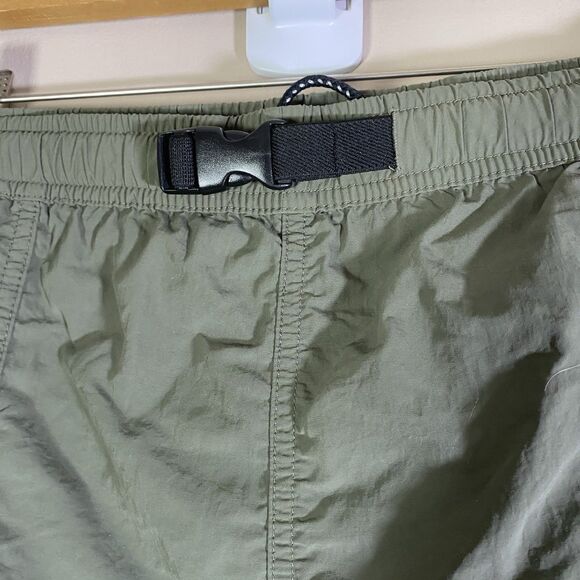 Eddie Bauer EBTEK Outdoor Hiking Shorts Buckle Waist Nylon Utility Green Men XXL - Picture 3 of 16